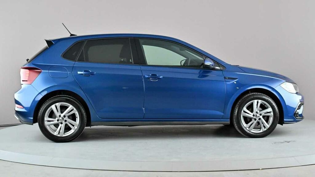 Volkswagen Polo 1.0 Tsi R-line Blue #4