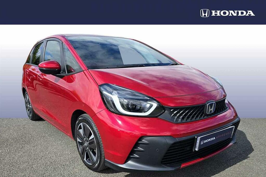 Honda Jazz 1.5 I-mmd Hybrid Advance Ecvt Red