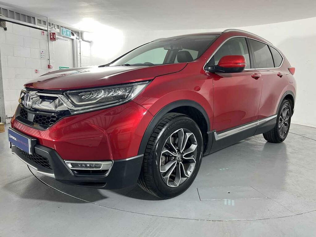 Honda Cr-V Ex White #10