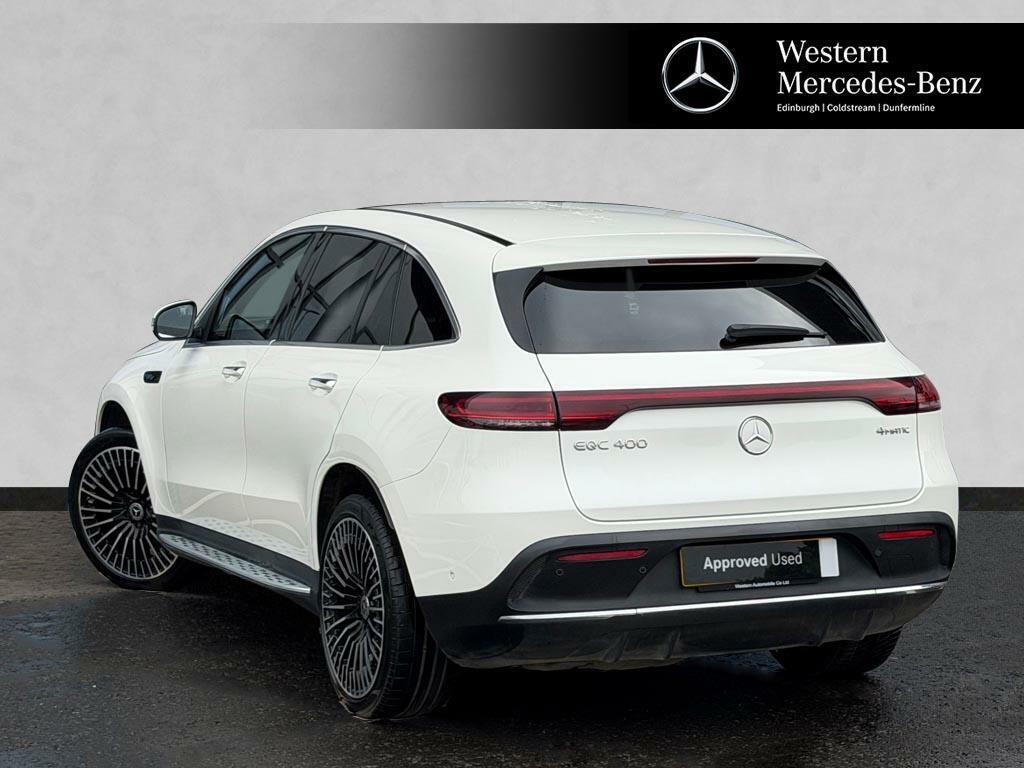Mercedes-Benz EQC Eqc 400 4Matic Amg Line Premium Plus White #2