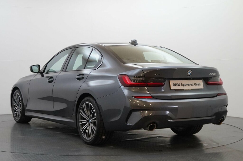 BMW 3 Series 2.0 320I M Sport Saloon Xdrive Eur Grey #3