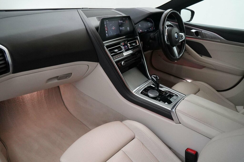 BMW 8 Series Gran Coupe 840I Black #12
