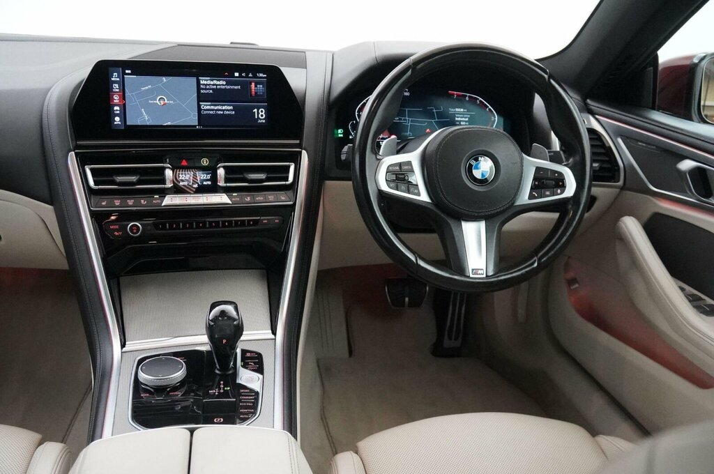 BMW 8 Series Gran Coupe 840I Black #11