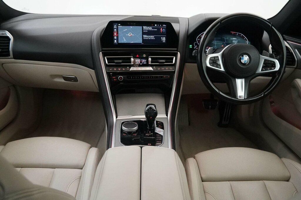 BMW 8 Series Gran Coupe 840I Black #10