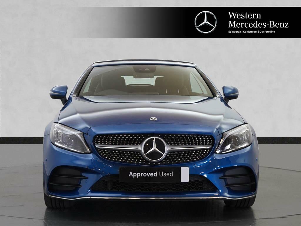 Mercedes-Benz C Class Saloon White #2