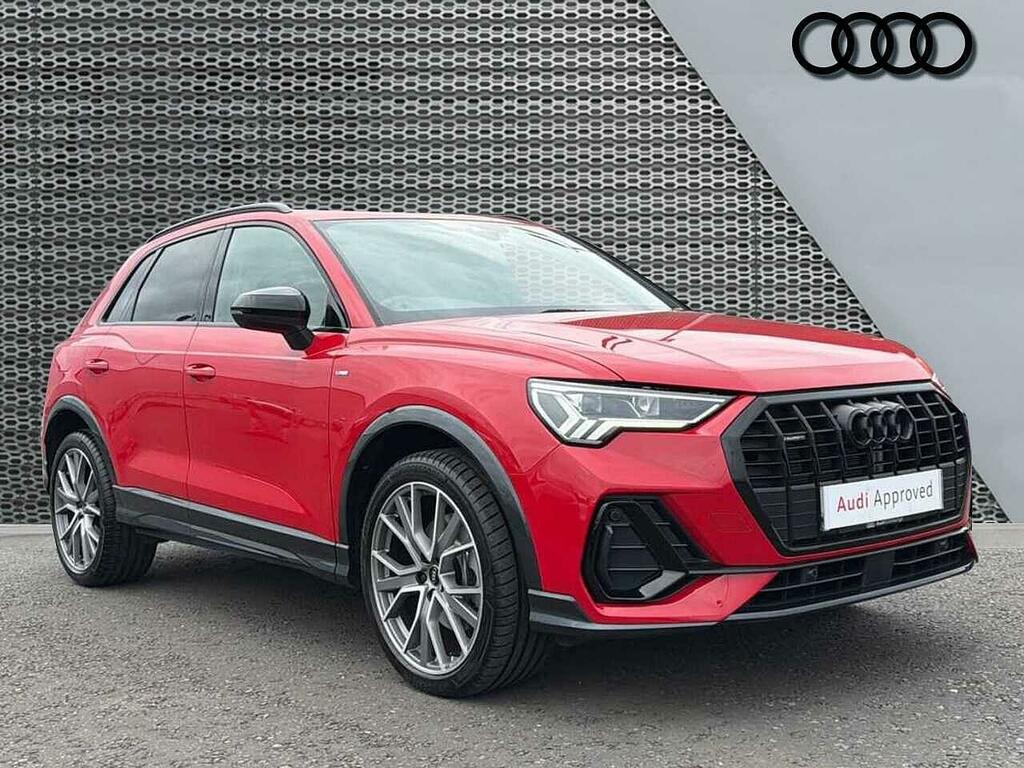 Audi Q3 Black Edition 40 Tfsi Quattro 190 Ps S Tronic Red