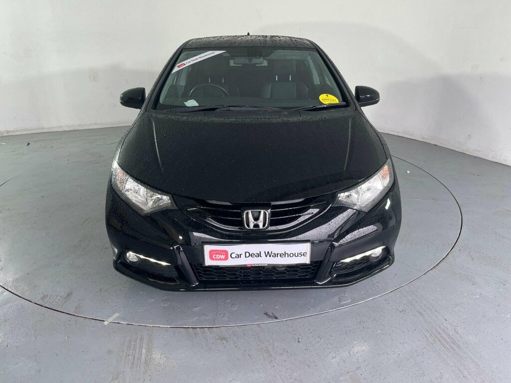 Honda Civic 1.6 I-dtec Sr Euro 5 Ss Black #2
