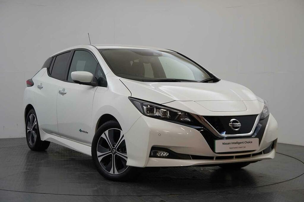 Nissan Leaf E 62Kw N-tec With Pro Pilot Technology And L White