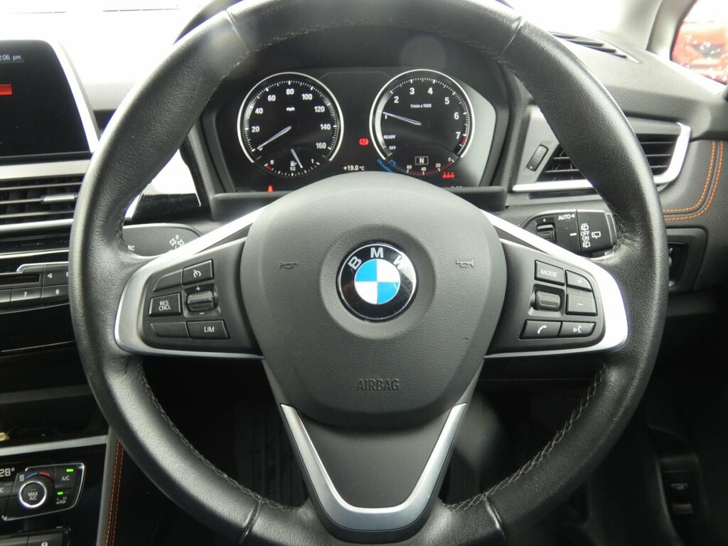 BMW 2 Series 218D Sport Red #32