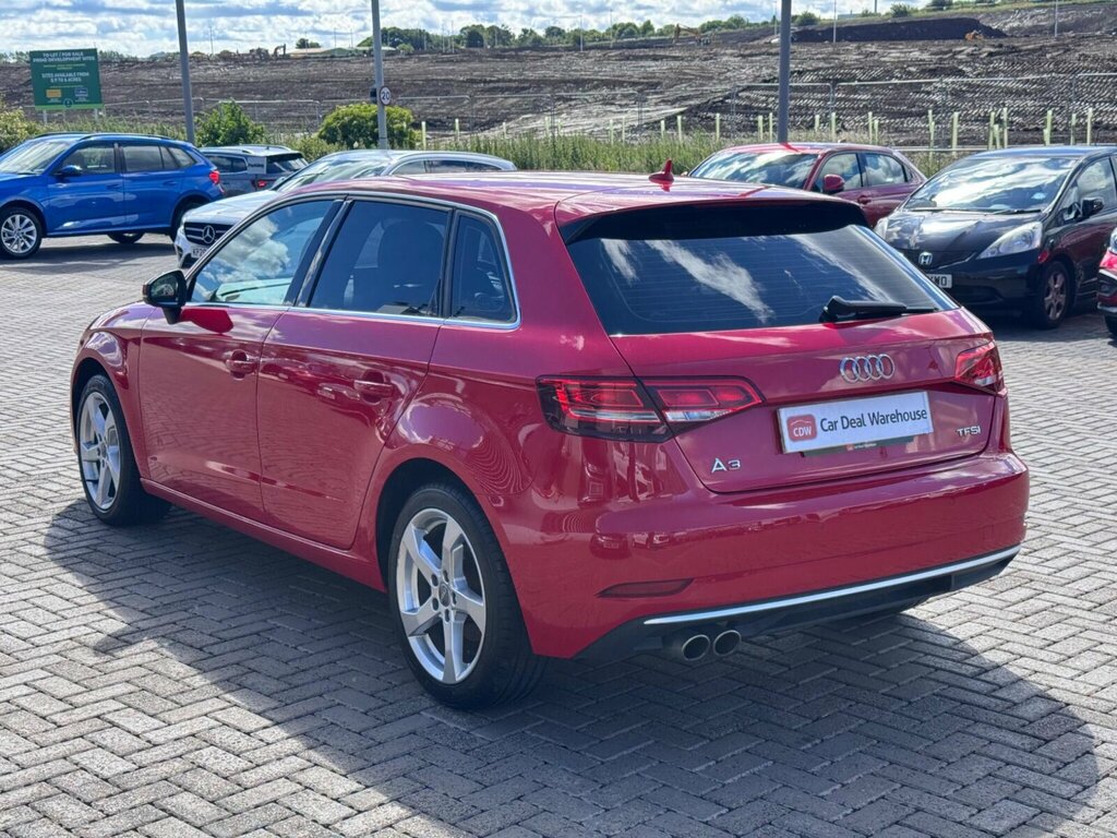 Audi A3 1.5 Tfsi Cod Sport Sportback Euro 6 Ss Red #4