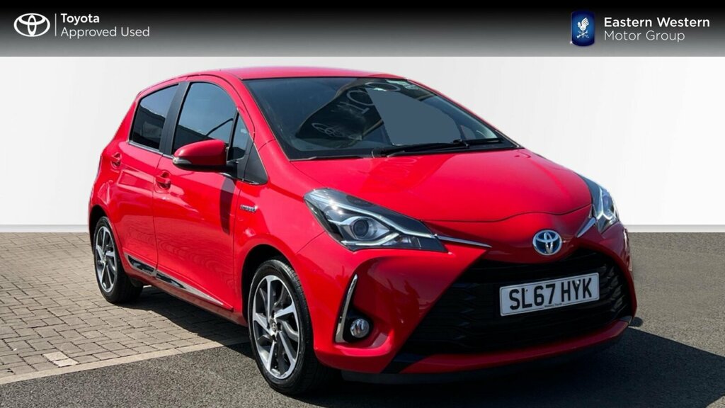 Toyota Yaris 1.5 Vvt-h Excel E-cvt Euro 6 Ss 15In Alloy Red