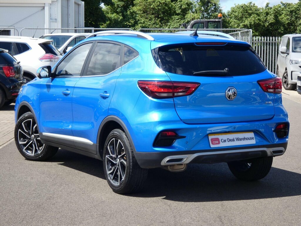 MG ZS 1.5 Vti-tech Exclusive Euro 6 Ss SV24BWB Blue #2
