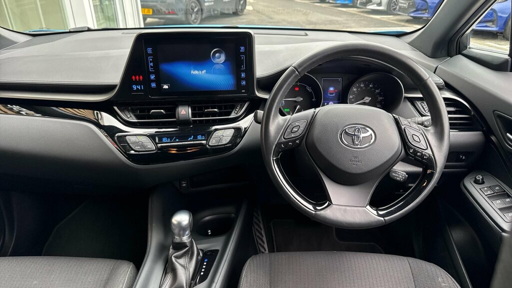 Toyota C-Hr 1.8 Vvt-h Icon Cvt Euro 6 Ss Blue #6