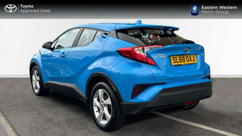 Toyota C-Hr 1.8 Vvt-h Icon Cvt Euro 6 Ss Blue #4