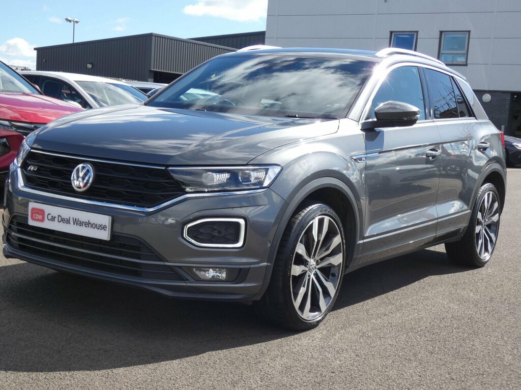Volkswagen T-Roc 1.5 Tsi Evo R-line Dsg Euro 6 Ss Grey #3