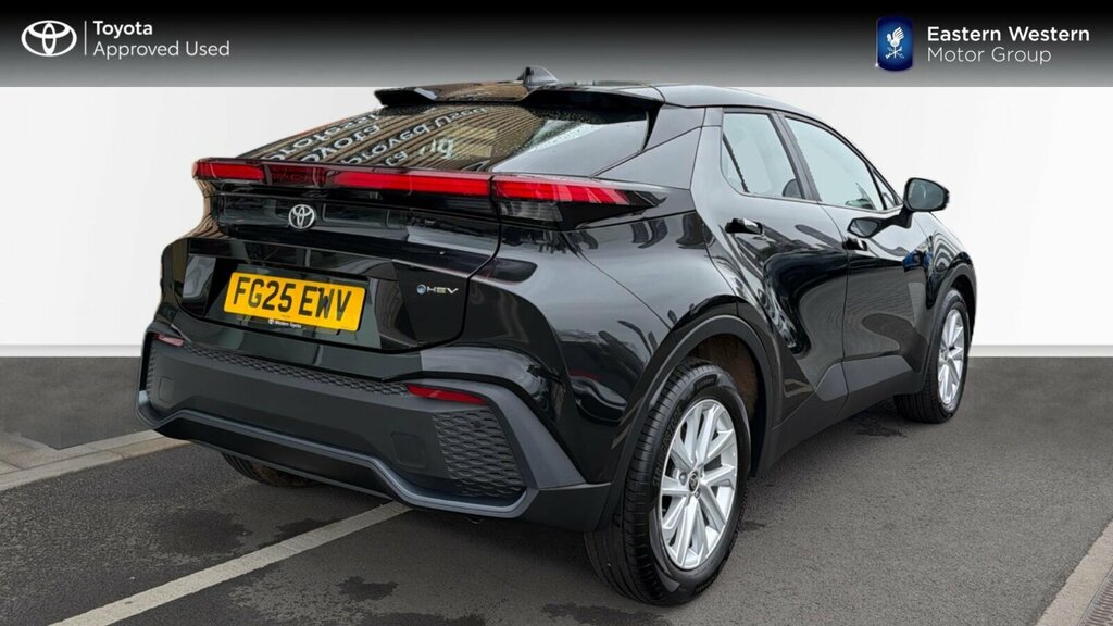 Toyota C-Hr 1.8 Vvt-h Icon Cvt Euro 6 Ss FG25EWV Black #2