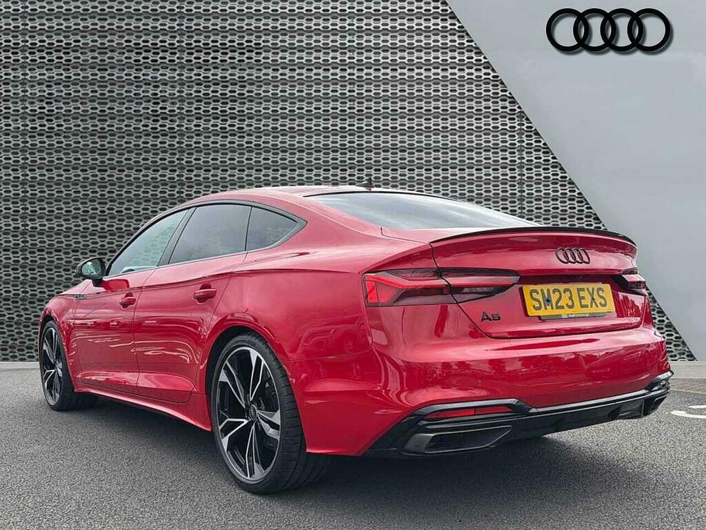 Audi A5 Black Edition 35 Tfsi 150 Ps S Tronic Red #3