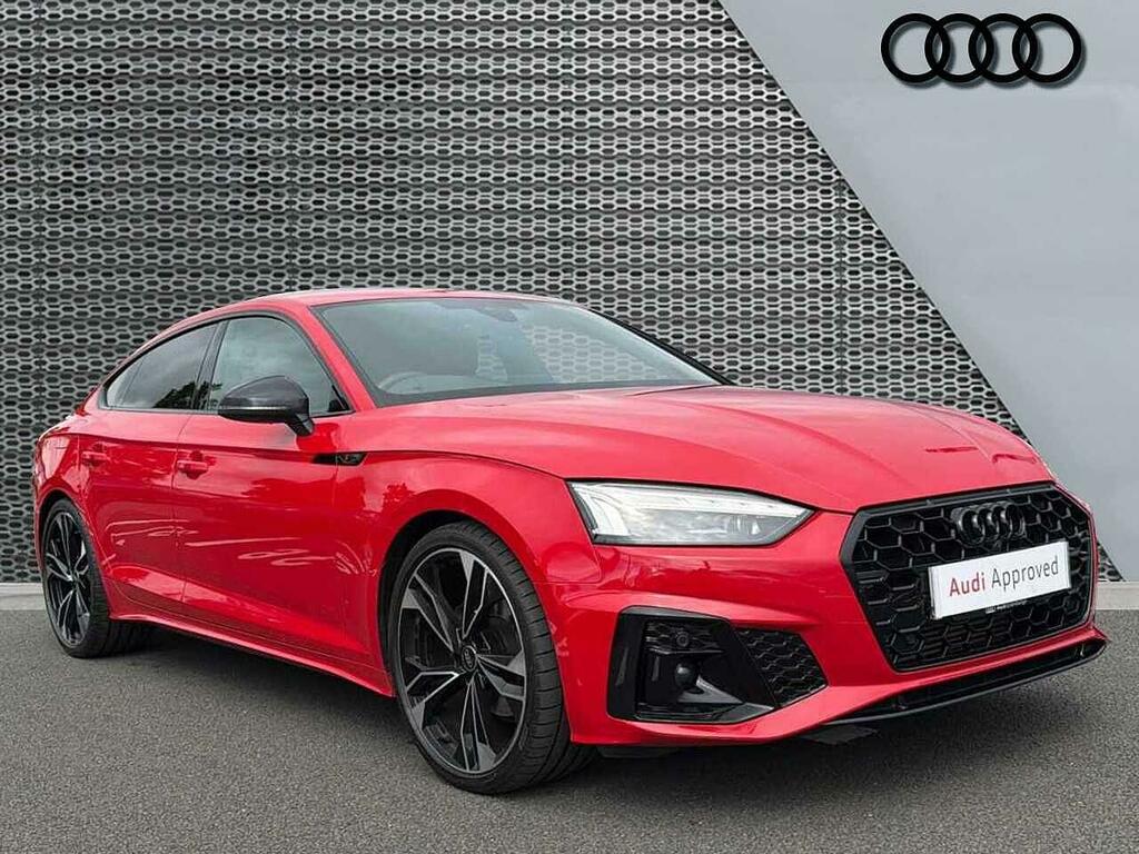 Audi A5 Black Edition 35 Tfsi 150 Ps S Tronic Red