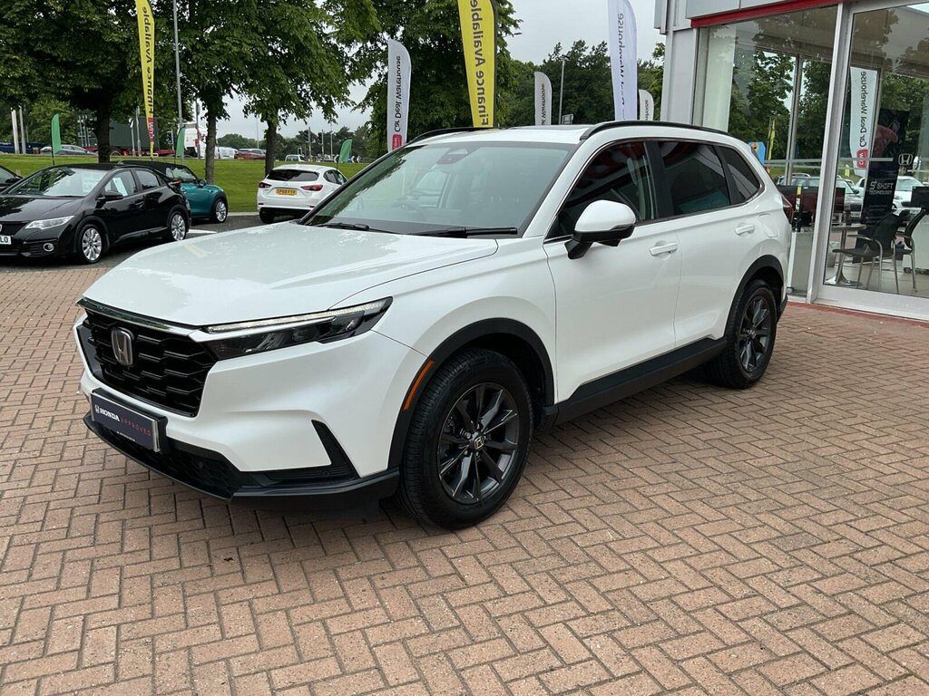Honda Cr-V 2.0 H I-mmd Advance Ecvt 4Wd Euro 6 Ss White #3