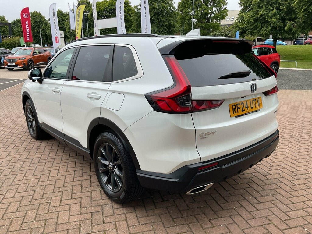 Honda Cr-V 2.0 H I-mmd Advance Ecvt 4Wd Euro 6 Ss White #4