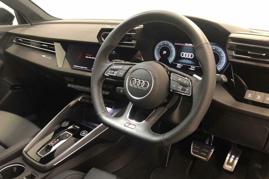 Audi A3 Black Edition Tfsi 150 Ps S Tronic SK75AOF Blue #6