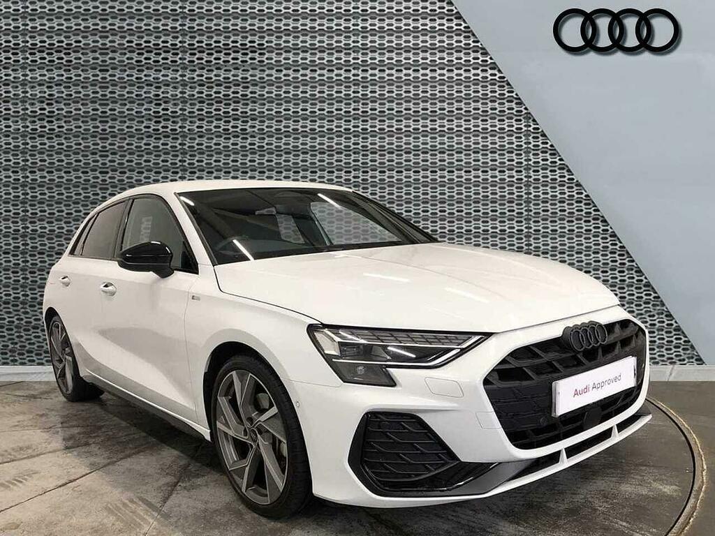 Audi A3 Black Edition Tfsi 150 Ps S Tronic SK75XTF White
