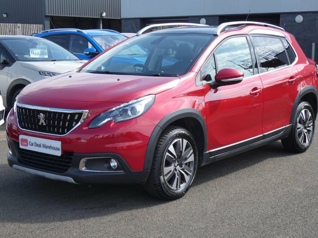 Peugeot 2008 1.2 Puretech Allure Premium Euro 6 Ss Red #3
