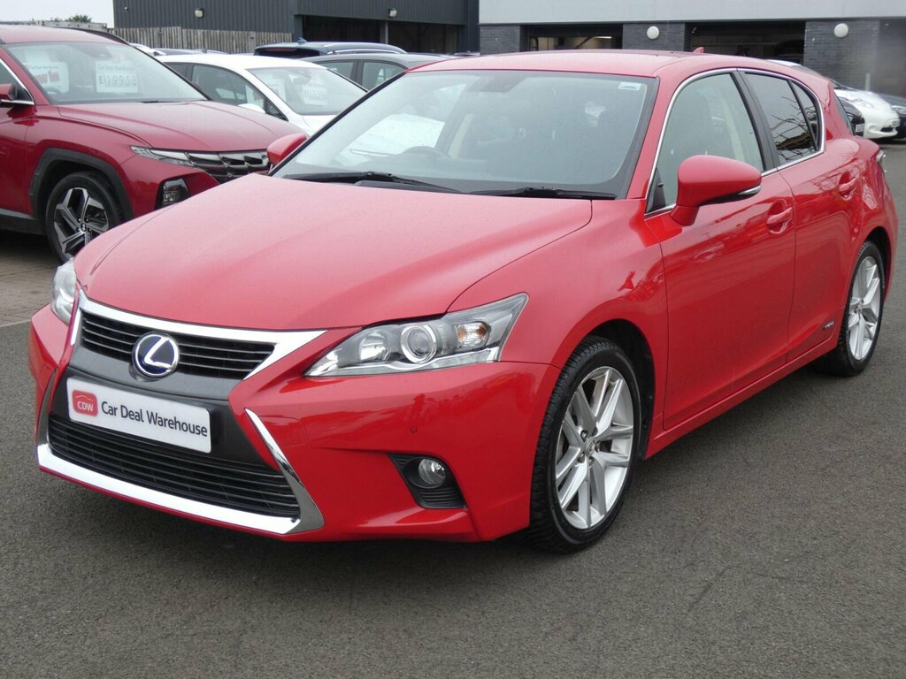 Lexus CT 1.8 200H Advance Cvt Euro 6 Ss Red #5