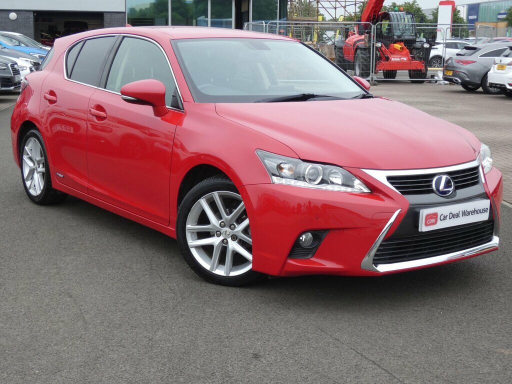 Lexus CT 1.8 200H Advance Cvt Euro 6 Ss Red
