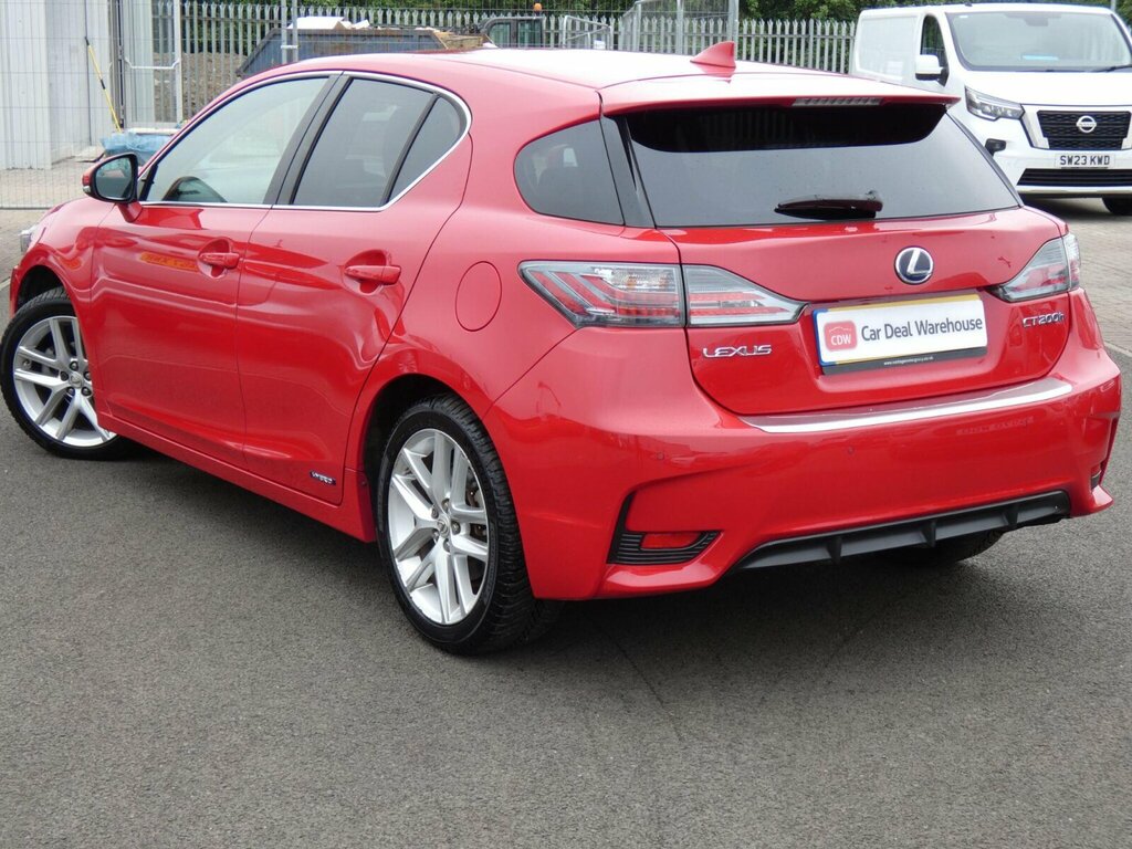 Lexus CT 1.8 200H Advance Cvt Euro 6 Ss Red #2