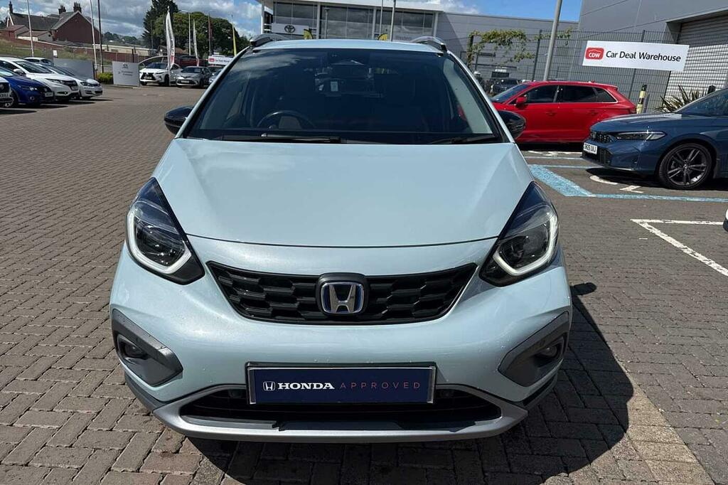 Honda Jazz 1.5 I-mmd Hybrid Crosstar Advance Ecvt Blue #6