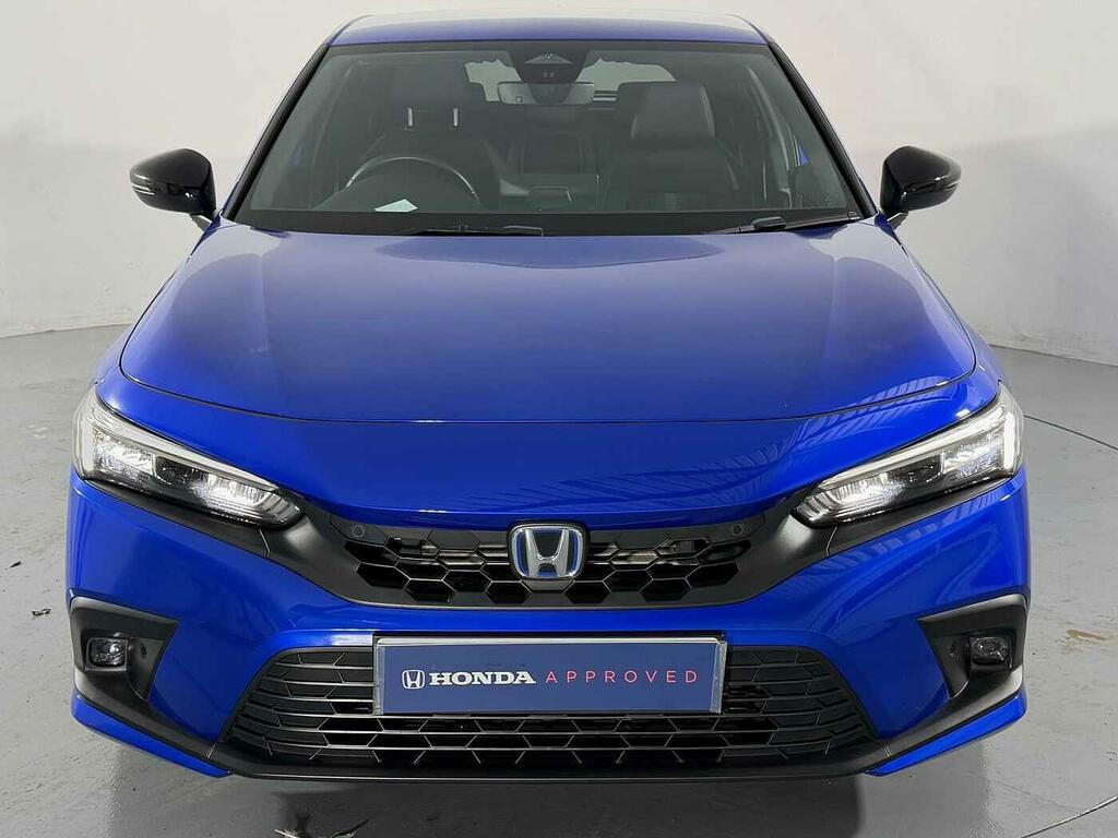 Honda Civic 2.0 Ehev Sport Cvt Blue #6