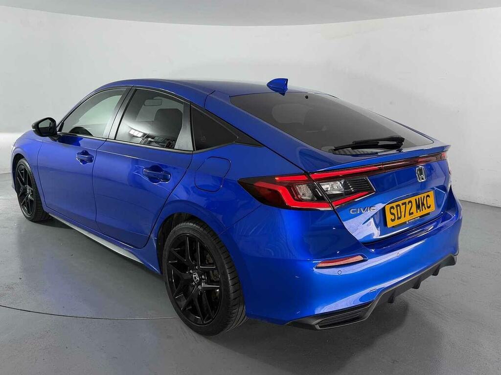 Honda Civic 2.0 Ehev Sport Cvt Blue #3
