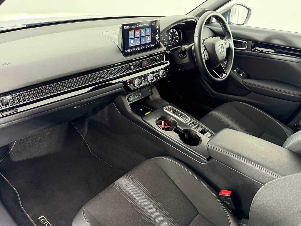 Honda Civic 2.0 Ehev Sport Cvt Blue #2