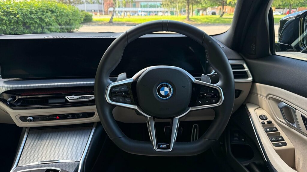BMW 3 Series 330E M Sport Saloon ST26EHN Black #5