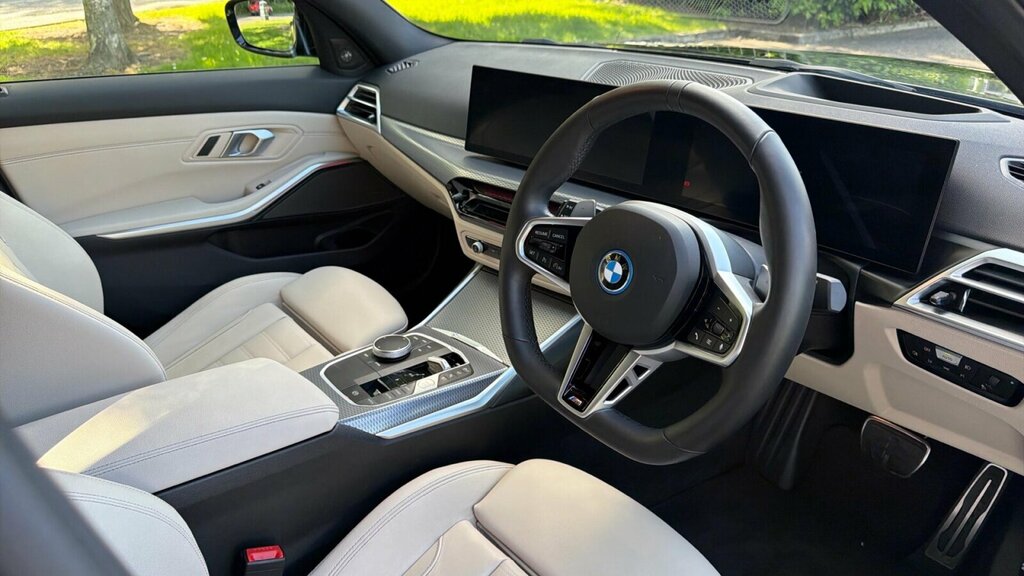BMW 3 Series 330E M Sport Saloon ST26EHN Black #6