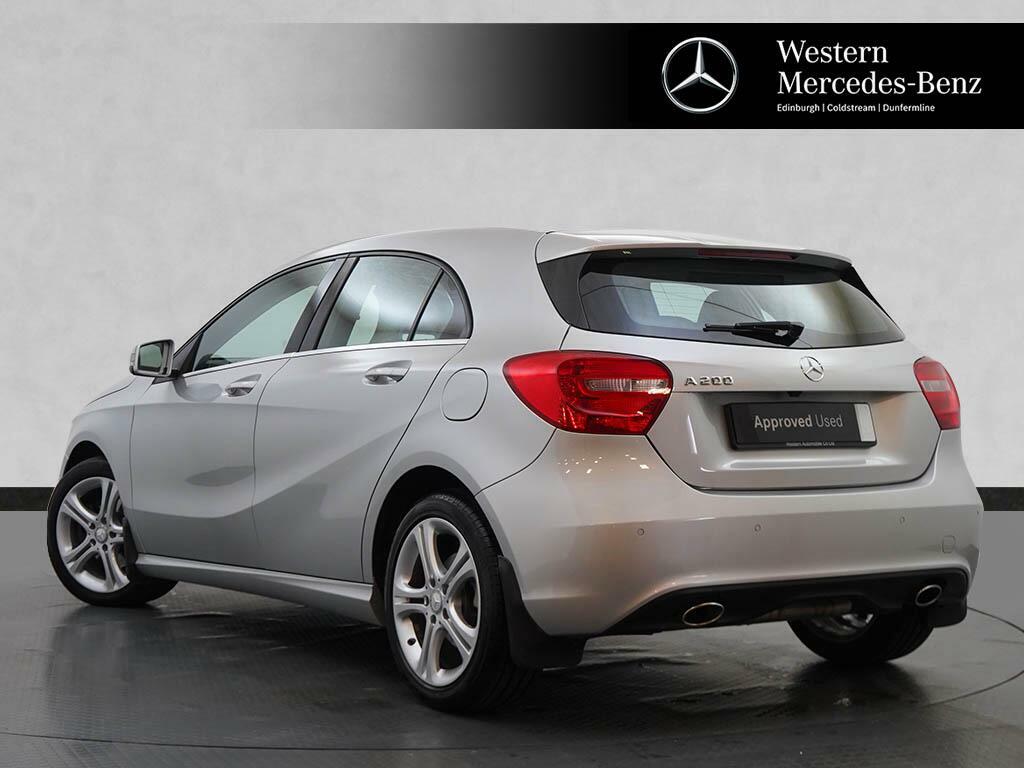 Mercedes-Benz A Class Hatchback 1.6 A200 Amg Line Premium Plus Euro 6 Grey #2