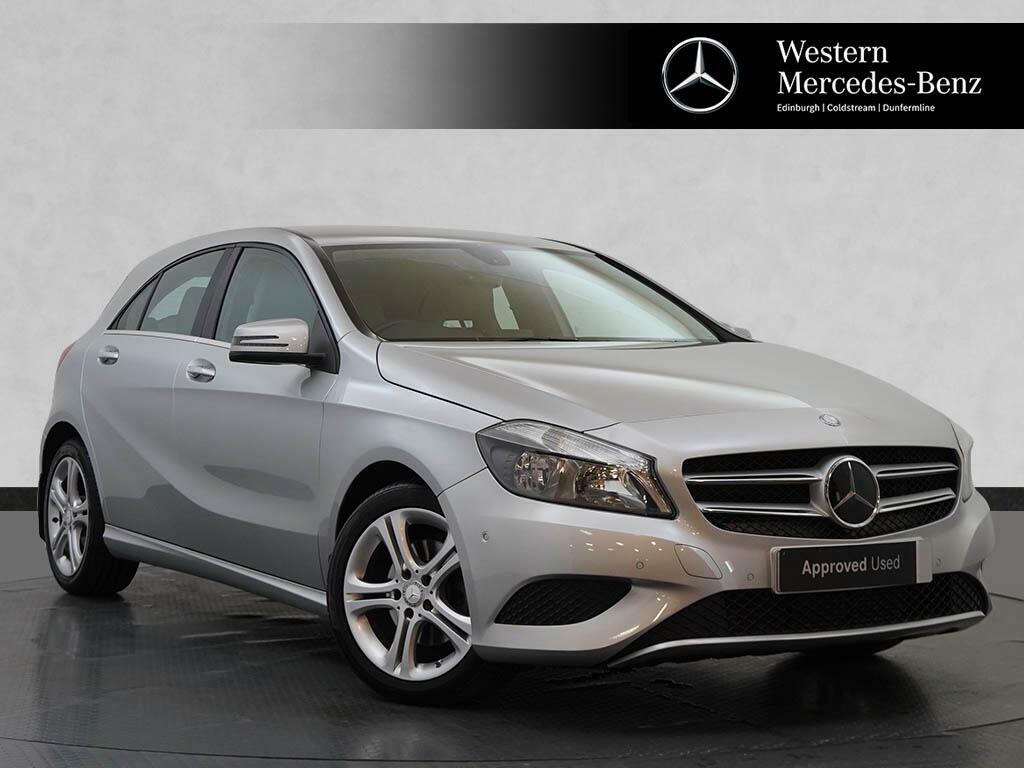 Mercedes-Benz A Class Hatchback 1.6 A200 Amg Line Premium Plus Euro 6 Grey #1