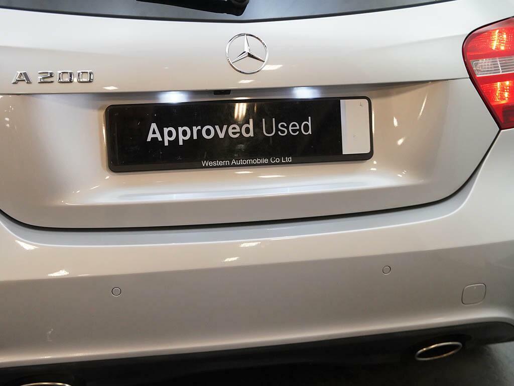 Mercedes-Benz A Class Hatchback 1.6 A200 Amg Line Premium Plus Euro 6 Grey #14