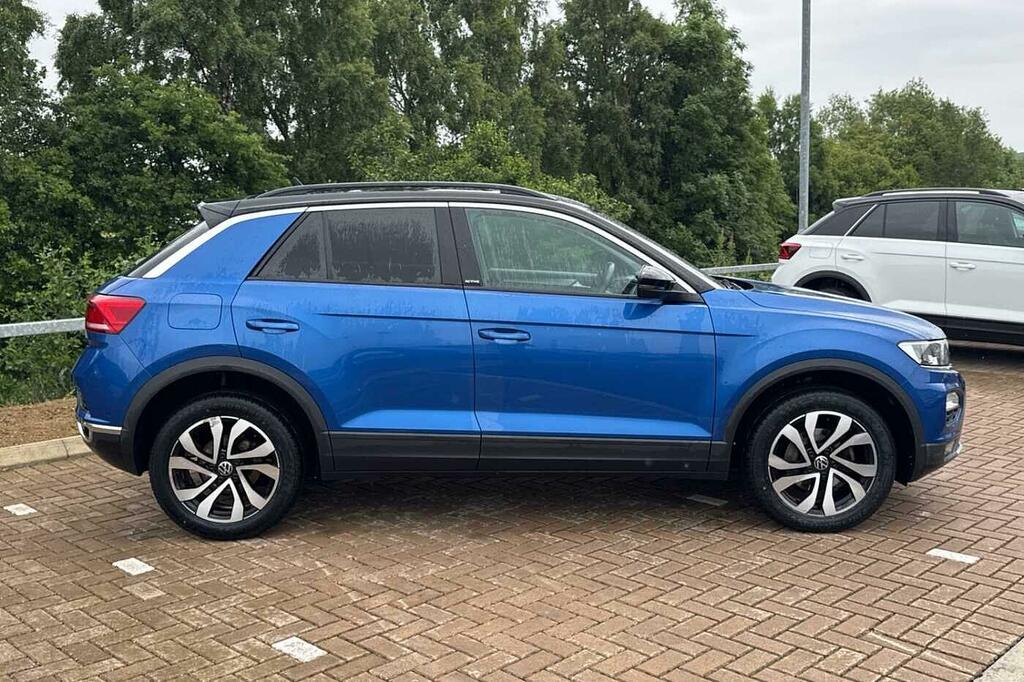 Volkswagen T-Roc 1.5 Tsi Evo Active Dsg Blue #4