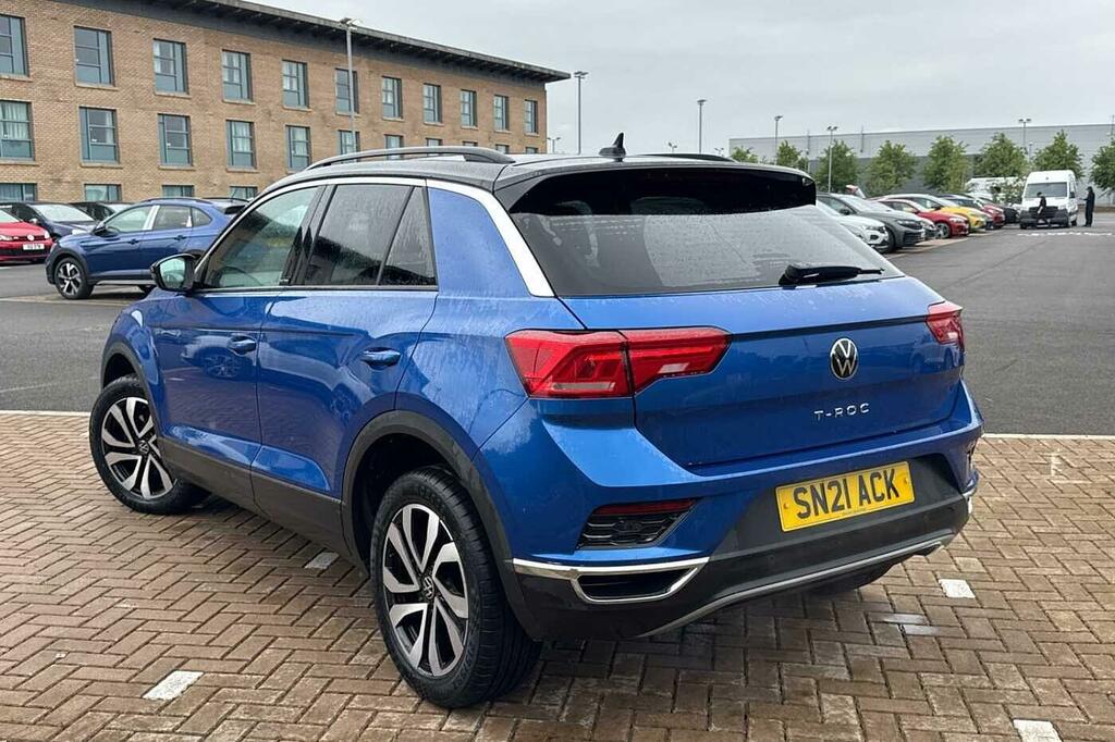 Volkswagen T-Roc 1.5 Tsi Evo Active Dsg Blue #3