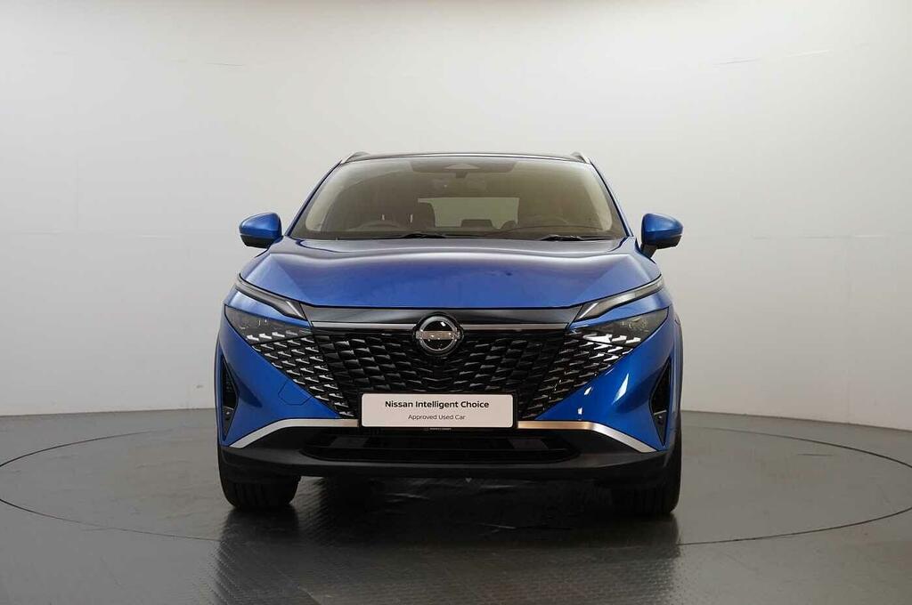 Nissan Qashqai 1.3 Dig-t Mh 158 N-connecta With Glass Roof Blue #4