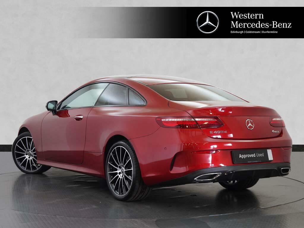 Mercedes-Benz E Class E 400 D 4Matic Amg Line Premium Plus Red #2