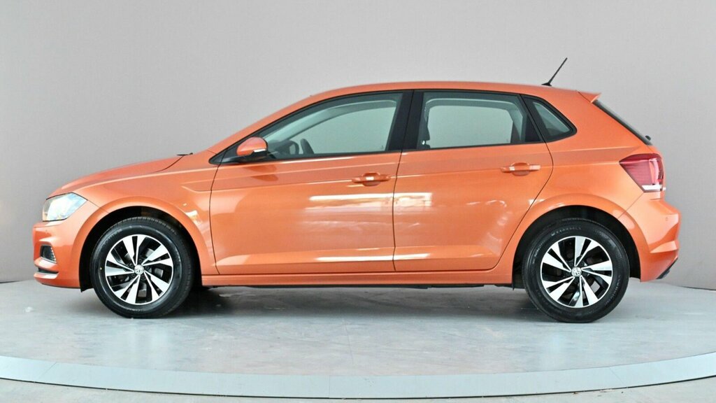 Volkswagen Polo 1.0 Se Orange #4