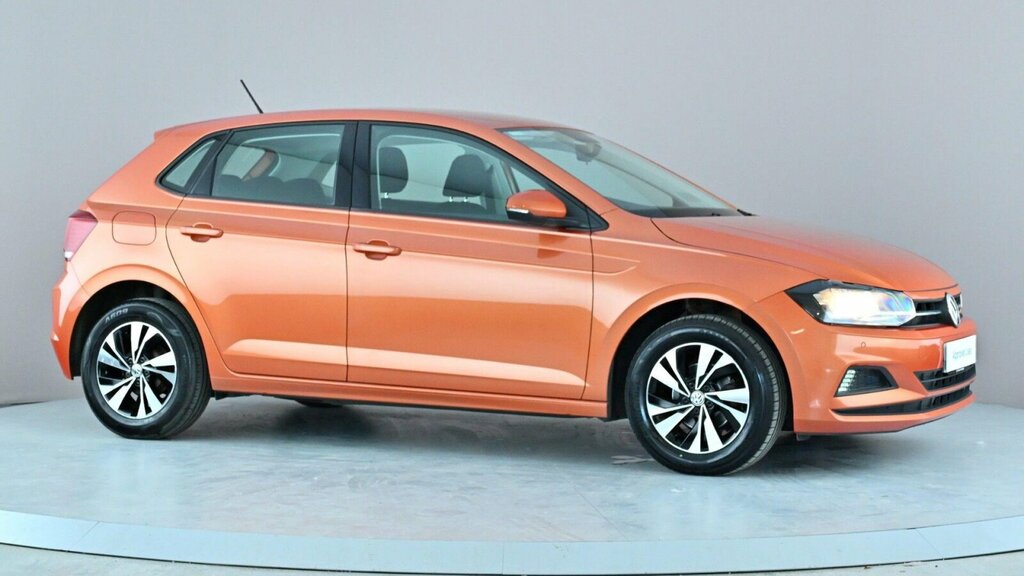 Volkswagen Polo 1.0 Se Orange #5