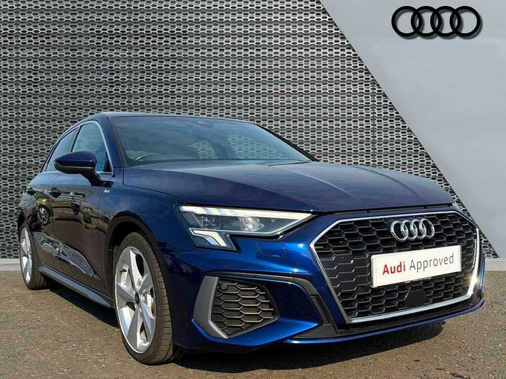 Audi A3 S Line 35 Tfsi 150 Ps 6-Speed Blue
