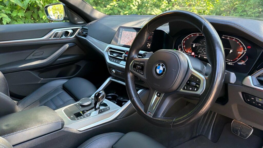 BMW 4 Series 2.0 420I M Sport Hatchback Euro 6 Black #6