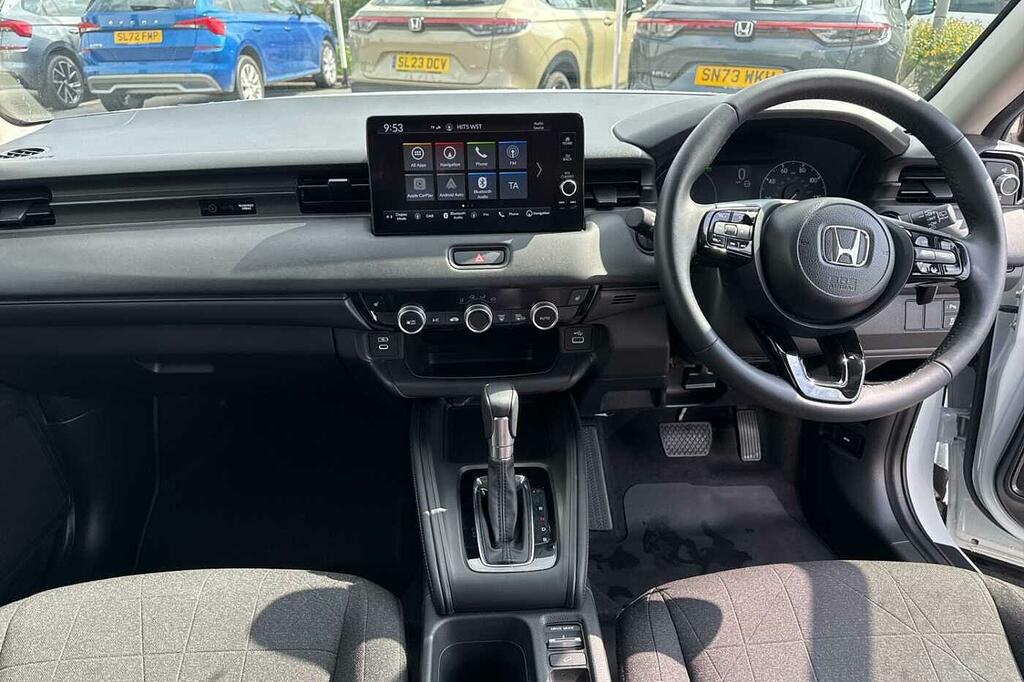 Honda Hr-V 1.5 Ehev Elegance Cvt White #4