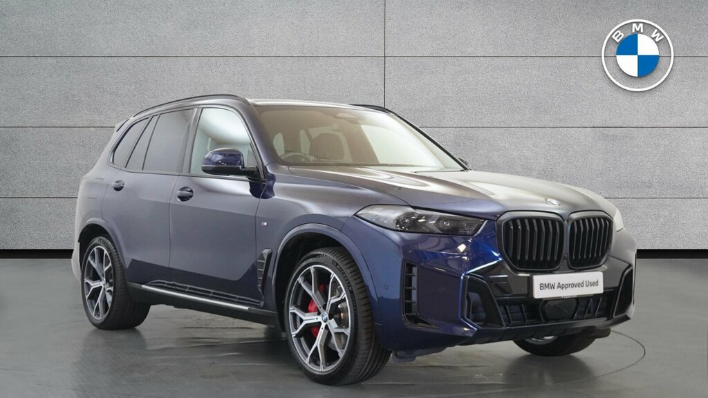 BMW X5 3.0 40D Mht M Sport Suv Hybrid Steptron Blue