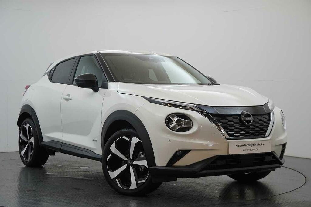Nissan Juke 1.6 143 Hev Hybrid Tekna With Bose Audio And White